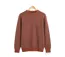 Pull Jacquard MAYFLOWER RH077T - Maille 30% laine Orange Tomette & Acier : confort et style-2