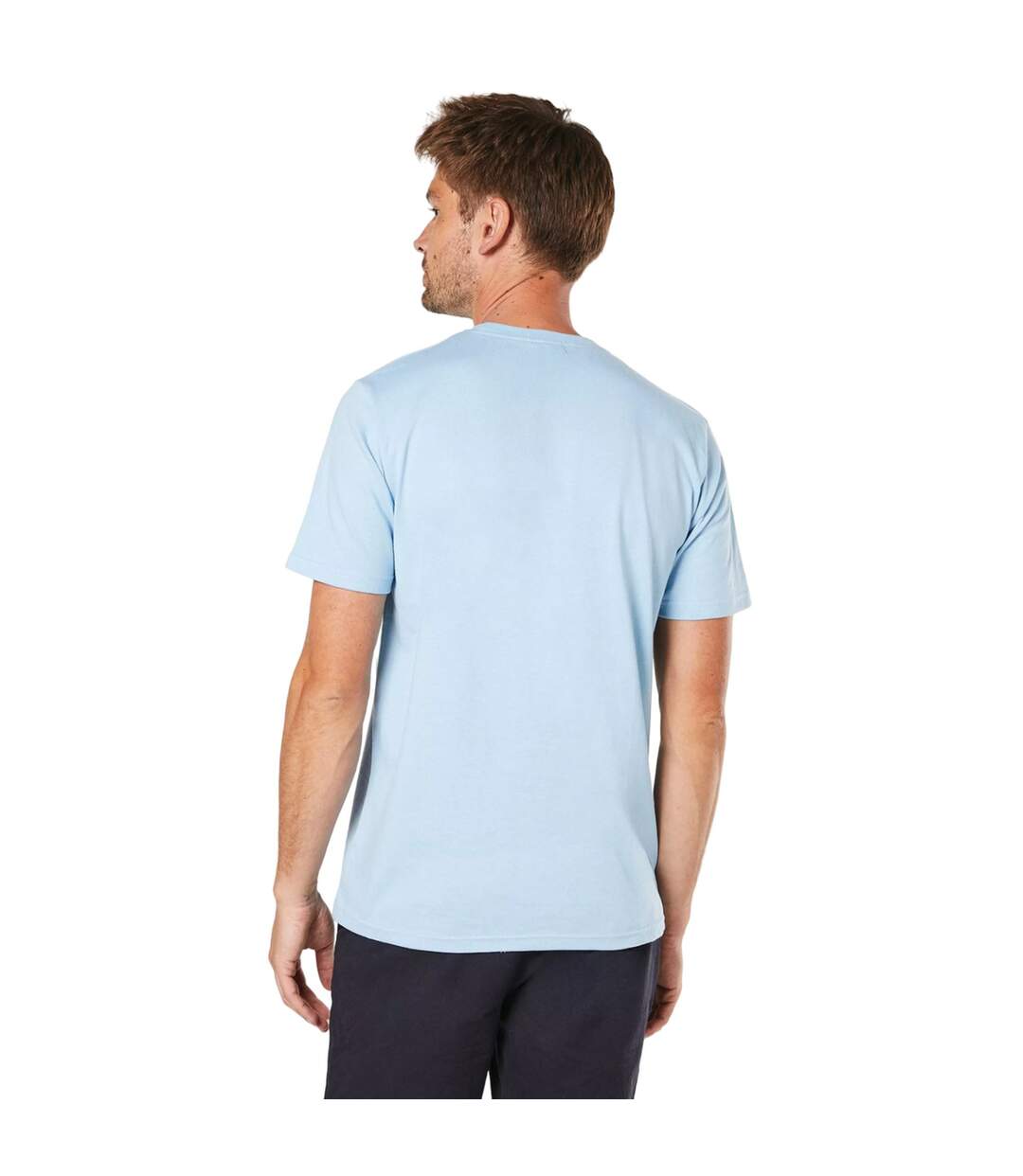 T-shirt east coast homme bleu clair Maine