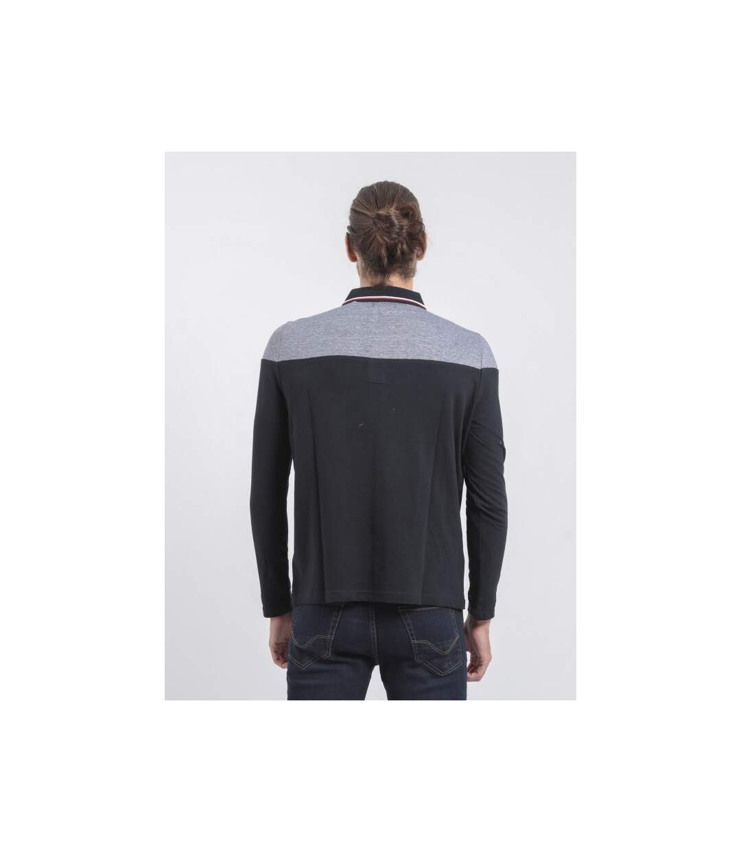 Polo manches longues pur coton POGAME-2