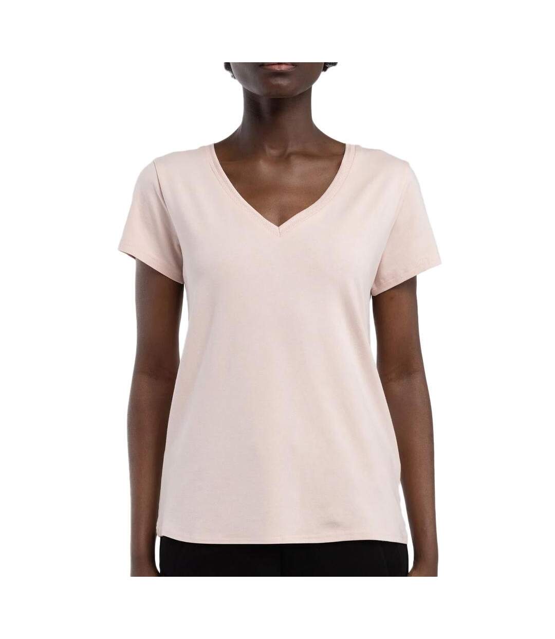 T-shirt rose femme teddy smith mia - l-1