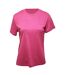 T-shirt femme rose chiné TriDri TriDri