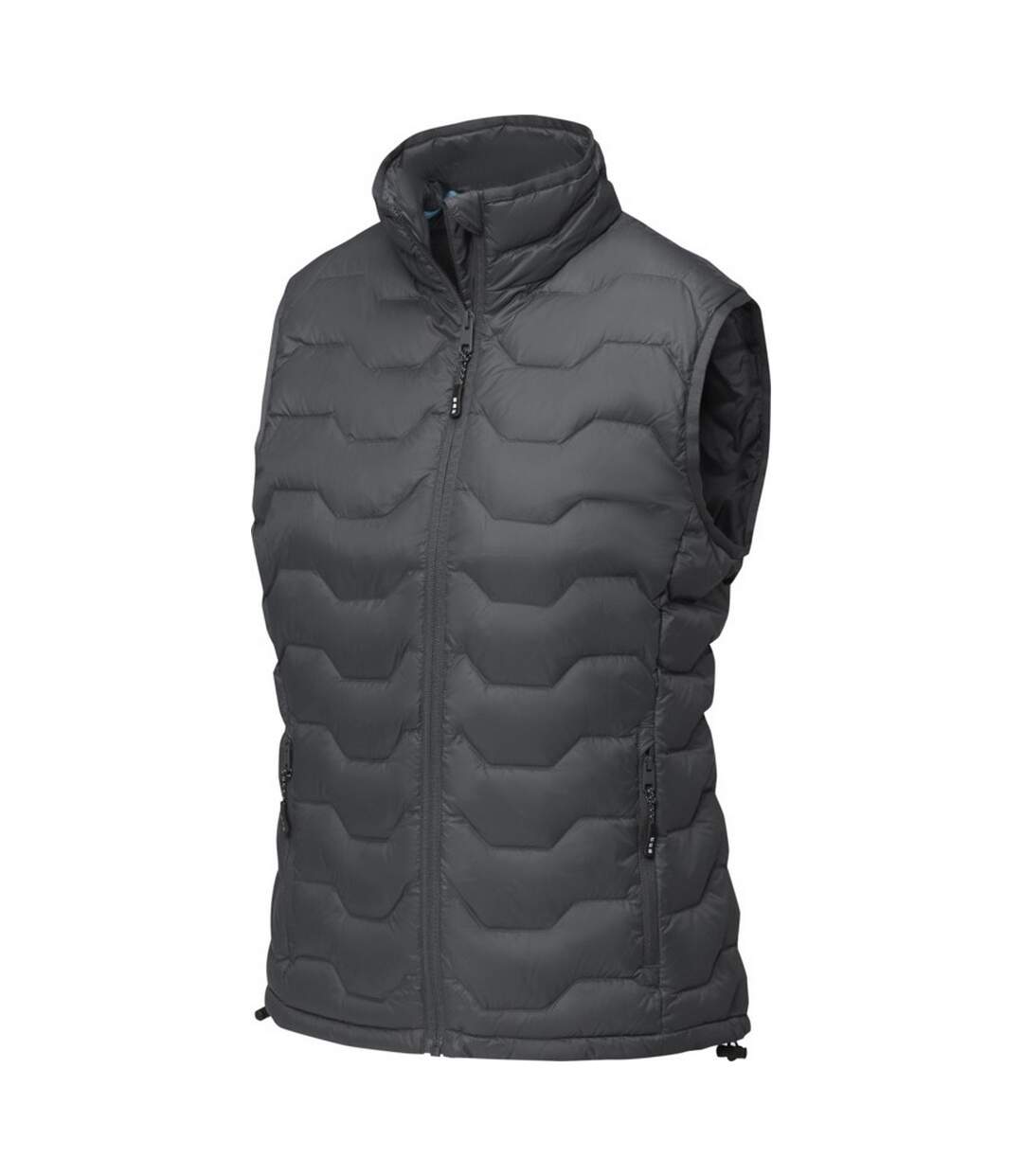 Womens/ladies epidote insulated recycled gilet storm grey Elevate NXT