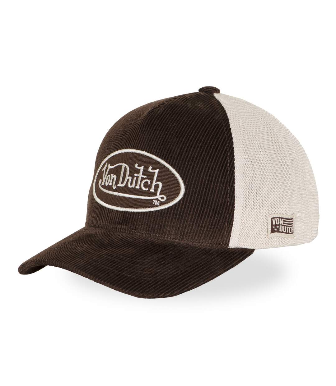 Casquette baseball premium filet en velours côtelé et patch LOFB49 Vondutch-1