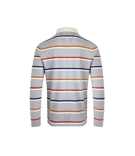 Haut de rugby laxton homme gris chiné Weird Fish