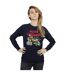 Disney Pantalon de survêtement Mickey And Friends Winter Wishes - Femmes/Ladies (Bleu marine) - UTBI28079-2
