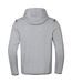 Mens Regular Full Zip Hoodie Grey Marl Marl Kappa-2