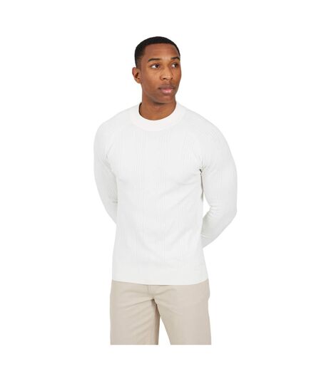 Pull Manches Longues Homme Vieux Blanc Brave Soul