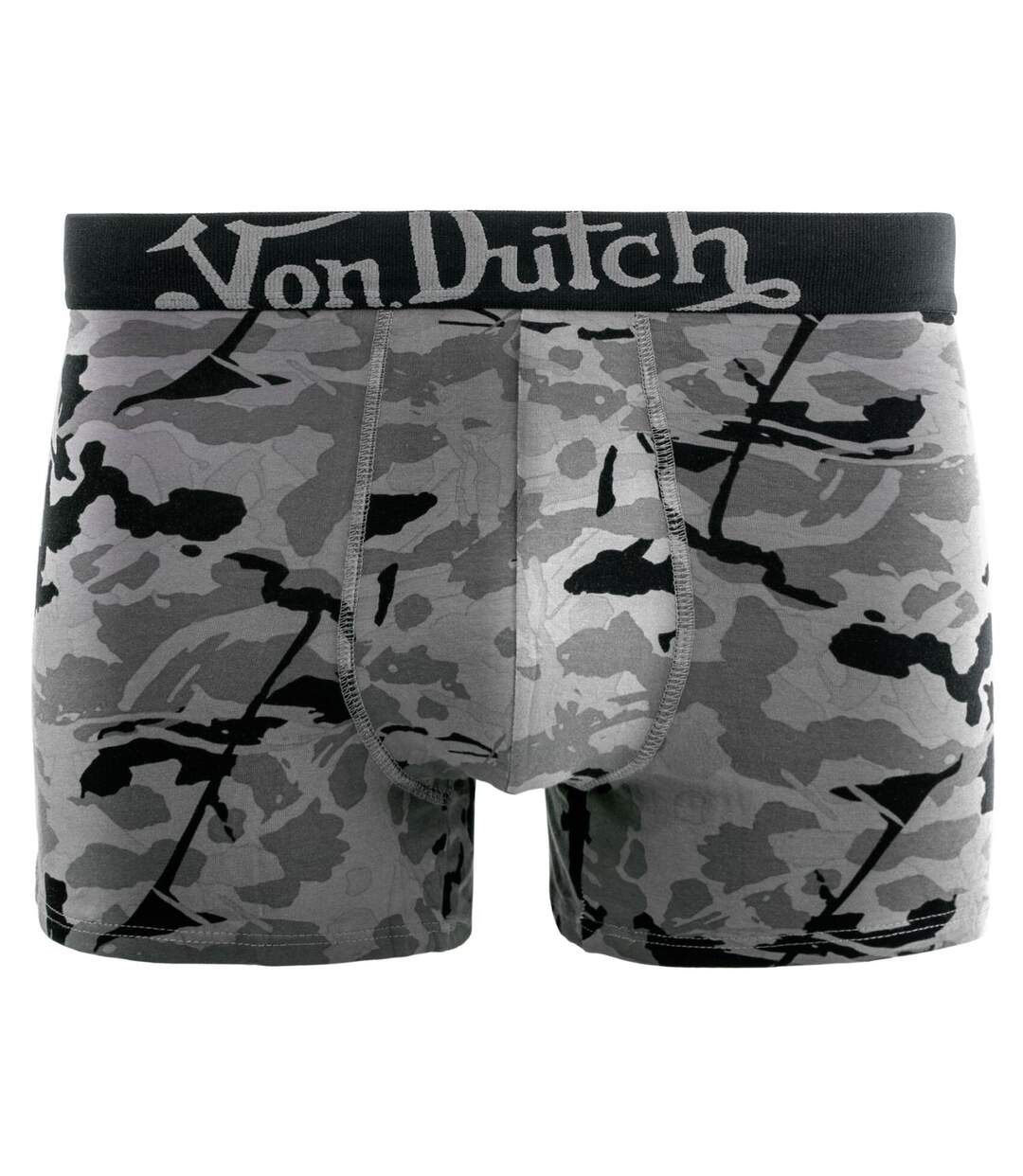 Lot de 6 boxers homme en coton ceinture subli Duo Camo Vondutch-4