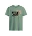 T-shirt kaki homme jack & jones axon-1