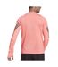 T-shirt Manches Longues Rose Fluo Homme Adidas Run HE2467