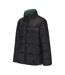 Womens/ladies Reversible Lightweight Slim Down Jacket Black Firetrap-3
