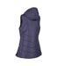 Womens/ladies Juniper Padded Gilet Navy Trespass-3