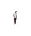 Polo Manches Courtes Motif/style Effet Denim Homme Blanc Threadbare-1