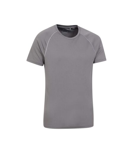 Mens Endurance Isocool T-shirt Dark Grey Mountain Warehouse