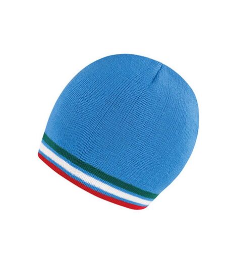 Bonnet National Adulte Bleu Vert Blanc Rouge Result Winter Essentials