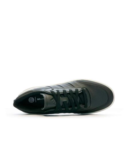 Baskets noir/blanc homme adidas court revival
