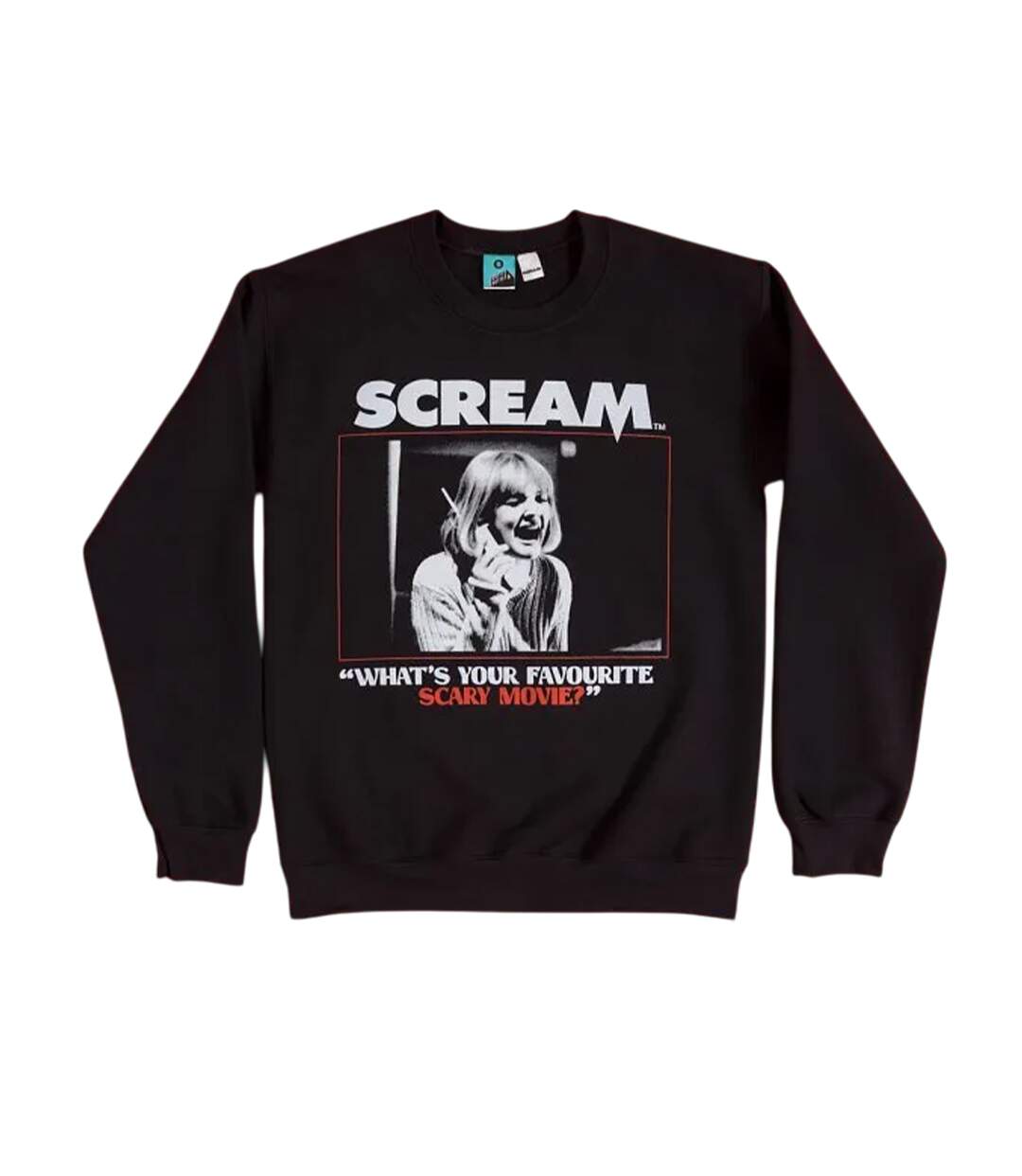 Sweat Whats Your Favourite Scary Movie Adulte Noir Scream-1