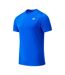 T-shirt Course À Pied Motif/style Logo Sur Poitrine Homme Bleu New Balance-1