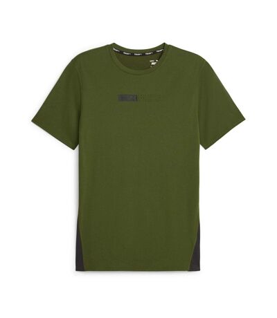 T-shirt kaki homme puma strength - l
