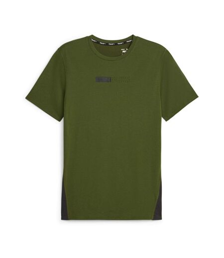 T-shirt kaki homme puma strength - l