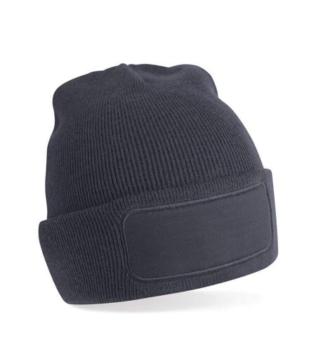 Bonnet Unisexe Adulte Original Patch Gris Foncé Beechfield