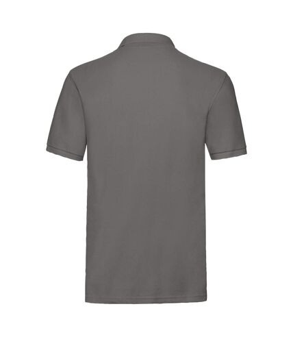 Fruit Of The Loom Premium Mens Short Sleeve Polo Shirt (Light Graphite) - UTBC1381