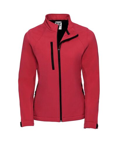 Russell Womens/Ladies Soft Shell Jacket (Classic Red) - UTPC6331
