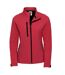 Russell Womens/Ladies Soft Shell Jacket (Classic Red)