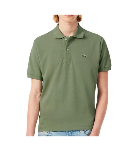 Polo vert pale homme lacoste l1212 - l