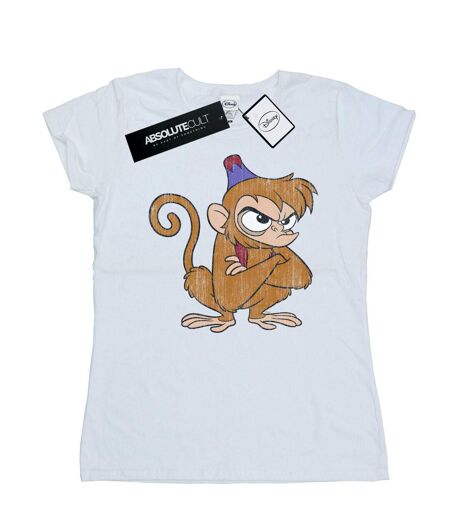 Disney - T-shirt ALADDIN CLASSIC ANGRY ABU - Femme (Blanc) - UTBI15451