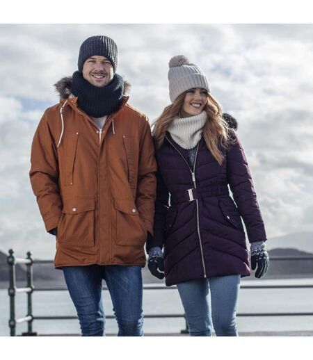 Bonnet Homme Thermique Tricot avec Doublé Polaire