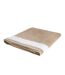 SOLS Lagoon Cotton Beach Towel (Beige/White) (One Size) - UTPC2399-2
