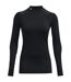 Haut Thermique Authentics Femme Noir Under Armour-2