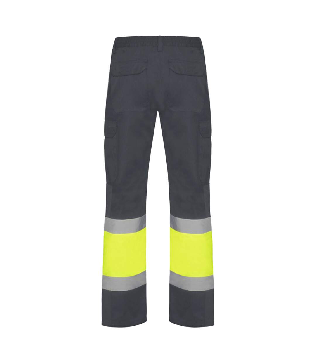 Pantalon Naos Homme Plomb Jaune Fluo Roly Workwear-2