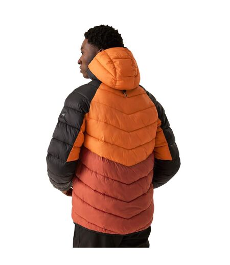 Veste Isolée Dalent Homme Orange Sombre Ocre Rouge Regatta