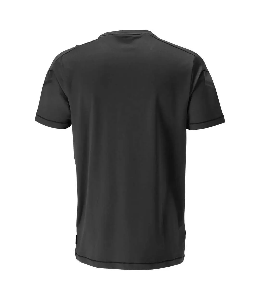 T-shirt Manches Courtes Customised Homme Noir Mascot-2