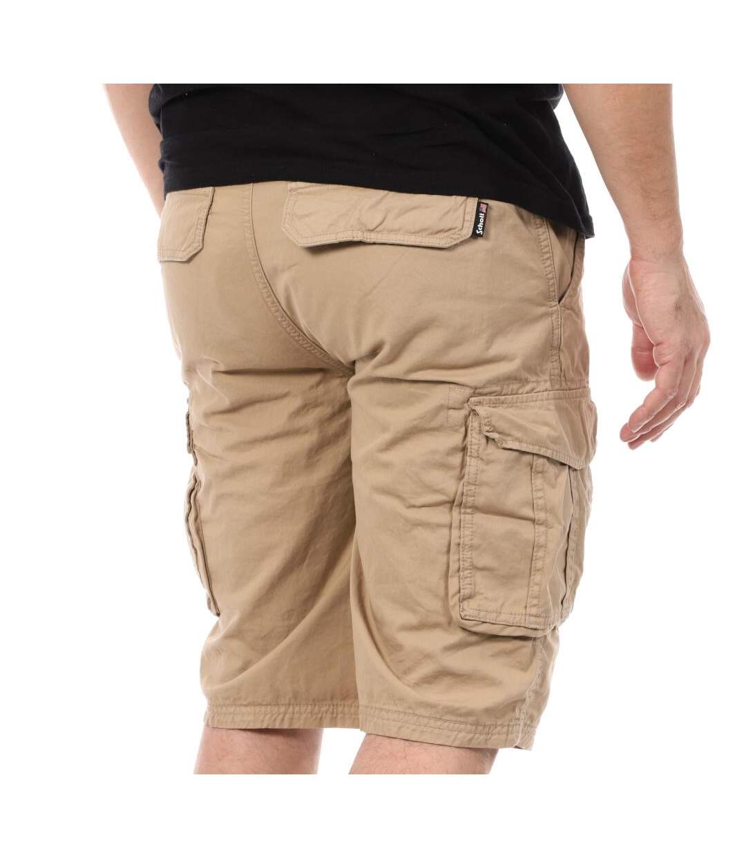 Short Beige Homme Schott Cargo - 28-2