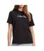 T-shirt noir femme calvin klein jeans ss 20s classic logo - xs-1