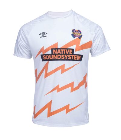 Mens Culture Clash Red Bull Jersey White Nimbus Cloud Umbro