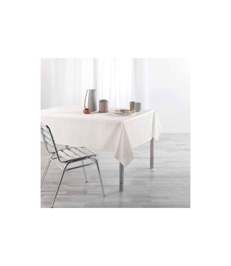 Nappe Chambray Enduite Newton 140x250cm Crème