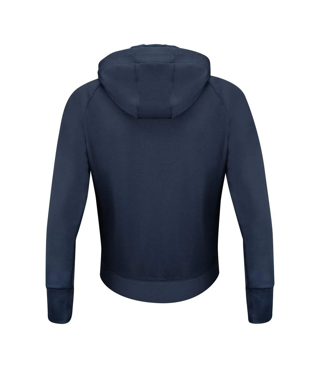 Womens/ladies Keyport Hooded Hybrid Jacket Navy James Harvest-3