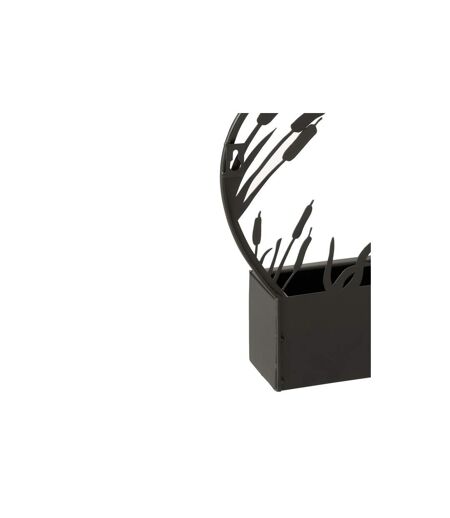 Jardinière Murale en Métal Libellule 30cm Noir