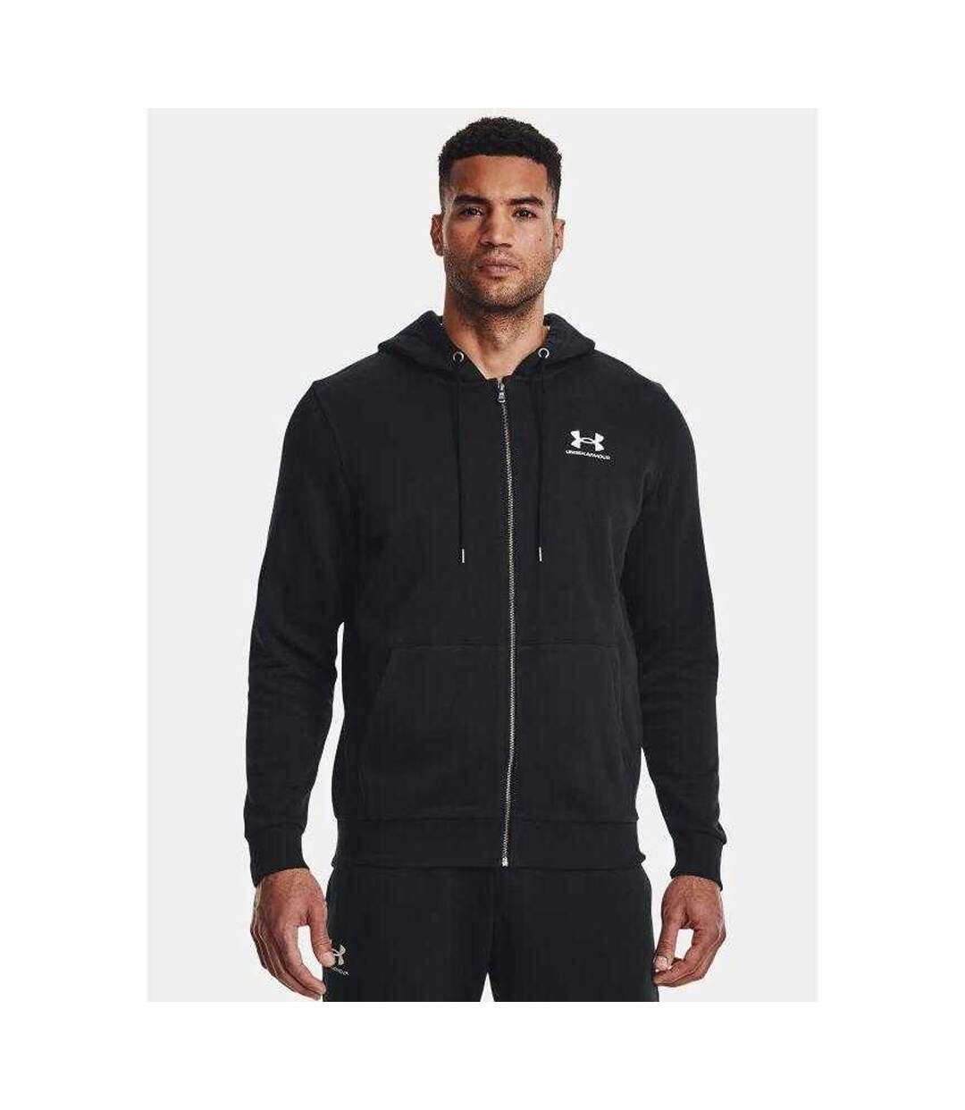 Sweat À Capuche Icon Homme Noir Under Armour-4