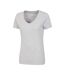 T-shirt basic femme gris Mountain Warehouse