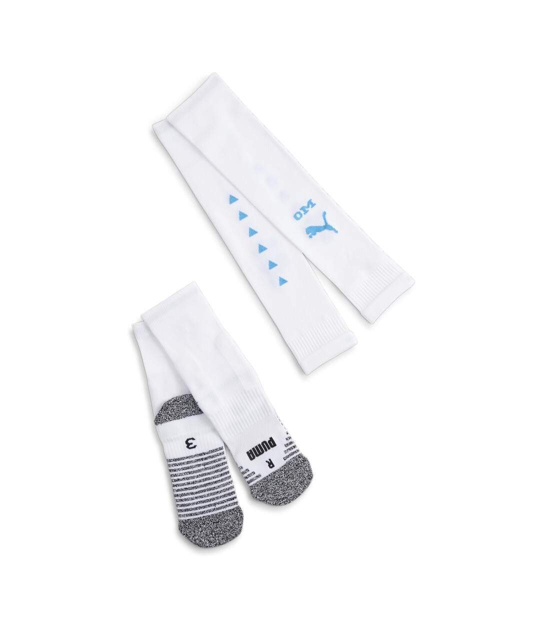 OM Chaussettes Blanches Puma  Stacked Logo - 35/38