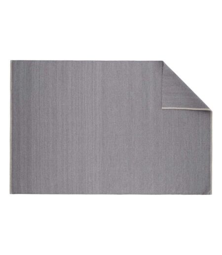 Tapis en coton et laine gris clair Jaipur 240 x 170 cm