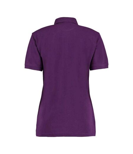 Polo Klassic Femme Violet Foncé Kustom Kit