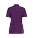 Polo Klassic Femme Violet Foncé Kustom Kit-2