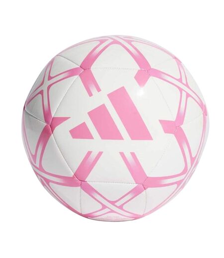 Starlancer Club Patterned Football 4 White Pink Adidas