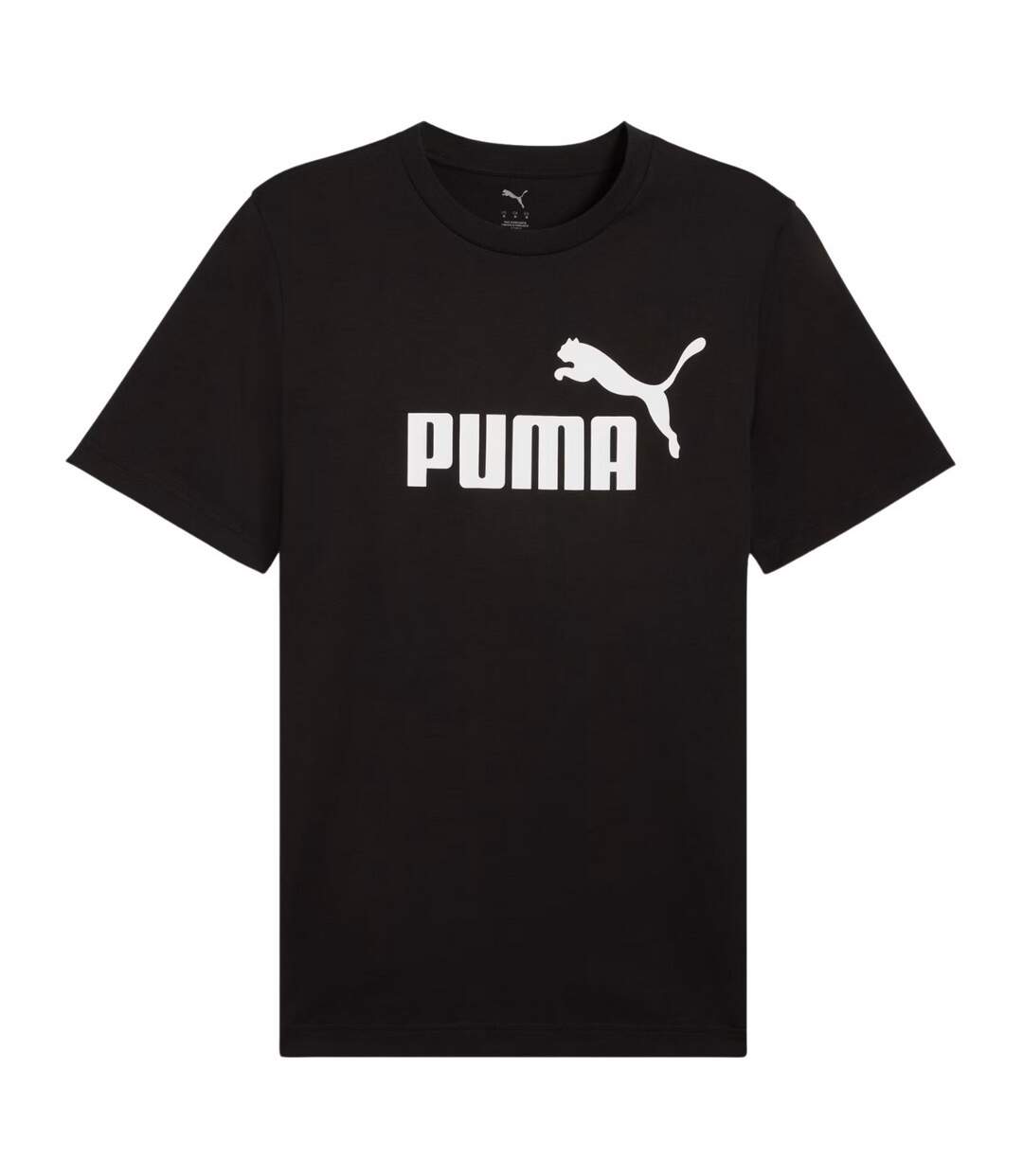 T-shirt Style Logo Ess No.1 Homme Noir Puma-2